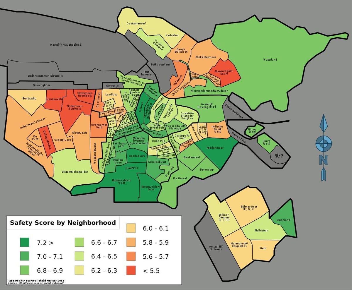 karta bezpieczeństwa Amsterdam