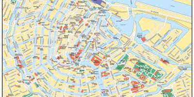 Amsterdam offline mapa miasta