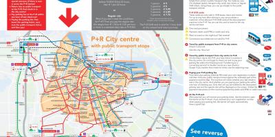 Amsterdam park and ride miejsca na mapie